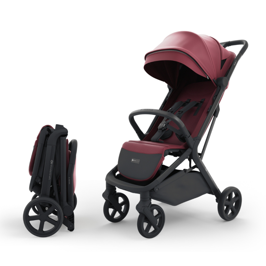 Бебешка количка Kinderkraft Nubi 3 Dark Ruby