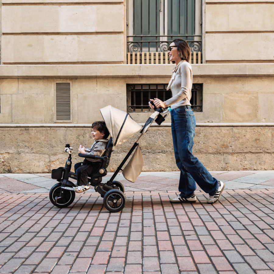 Детска триколка KinderKraft Spinstep 2 Plus зелена