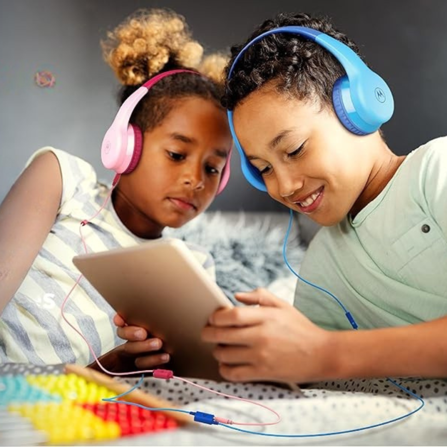 Motorola безжични детски слушалки MOTO JR300 BLUE