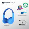 Motorola безжични детски слушалки MOTO JR300 BLUE