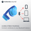 Motorola безжични детски слушалки MOTO JR300 BLUE