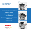Reer ShineSafe сенник за бебешка количка 84291 черен