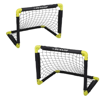 Сгъваеми футболни врати Dunlop 2 бр 55x44x44 см 