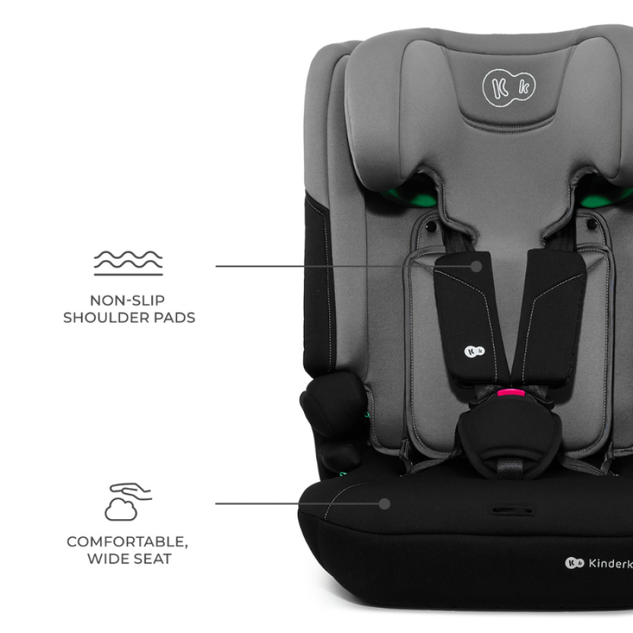 Kinderkraft I-COMFY i-Size столче за кола Dark Grey