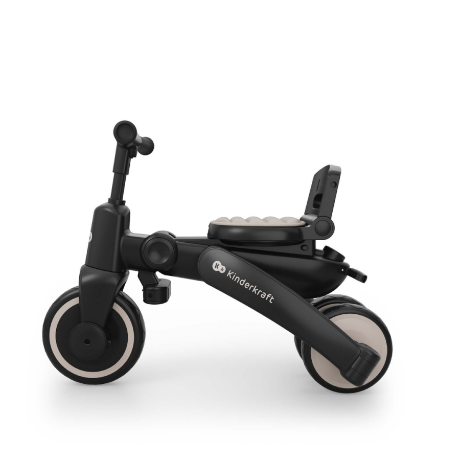 KinderKraft Jazz 3 сгъваема триколка бежова