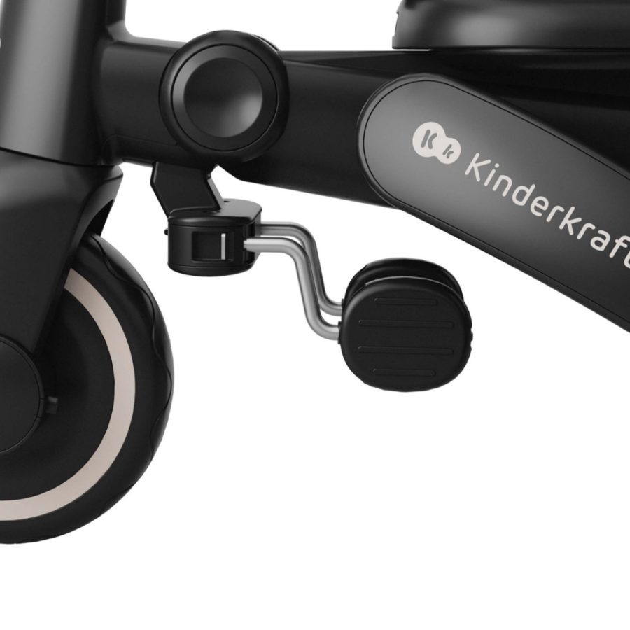 KinderKraft Jazz 3 сгъваема триколка бежова