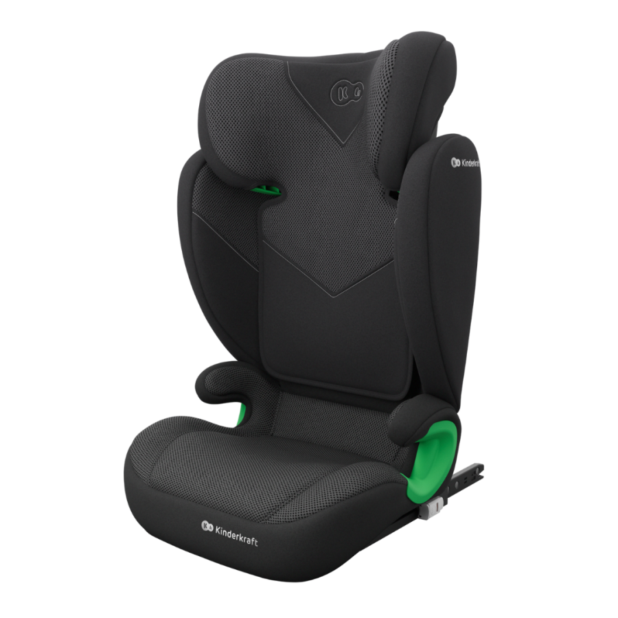 Столче за кола KinderKraft Junior Fix 2 Plus Black