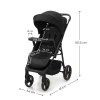 Бебешка количка с табла Kinderkraft Trig 3 Onyx Black