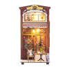 Сглобяем модел Book Nook Café