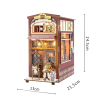 Сглобяем модел Book Nook Café