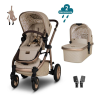 Бебешка количка Cosatto CT5716 Wow 3 Whisper и столче за кола CT6085 Acorn Recline плюс CT6005 база