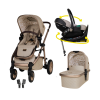 Бебешка количка Cosatto CT5716 Wow 3 Whisper и столче за кола CT6085 Acorn Recline плюс CT6005 база