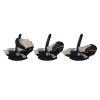 Бебешка количка Cosatto CT5716 Wow 3 Whisper и столче за кола CT6085 Acorn Recline плюс CT6005 база