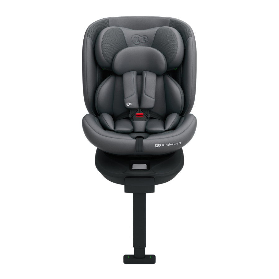 KinderKraft I-360 2 Plus столче за кола сиво