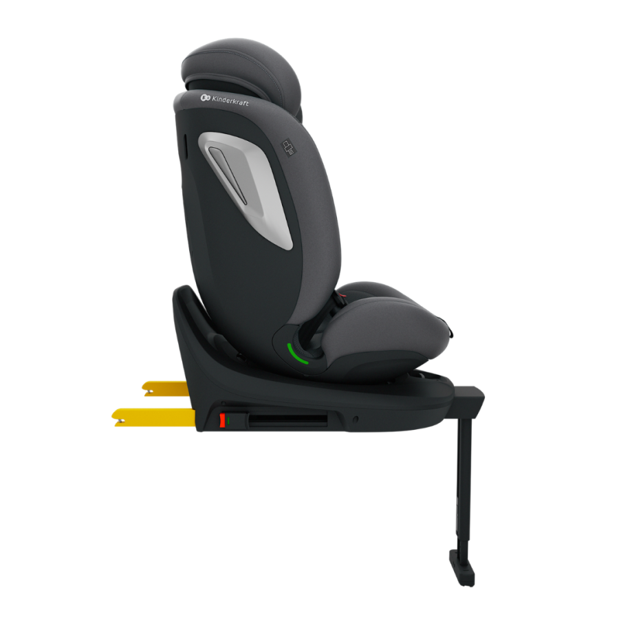 KinderKraft I-360 2 Plus столче за кола сиво