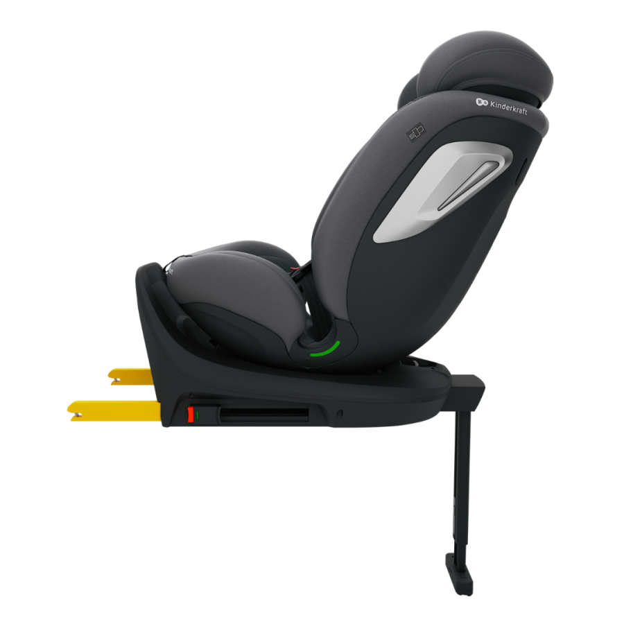 KinderKraft I-360 2 Plus столче за кола сиво