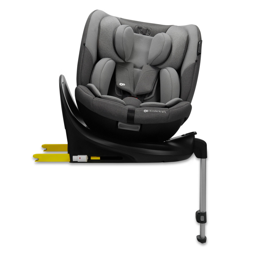 KinderKraft I-FIX столче за кола COOL GREY