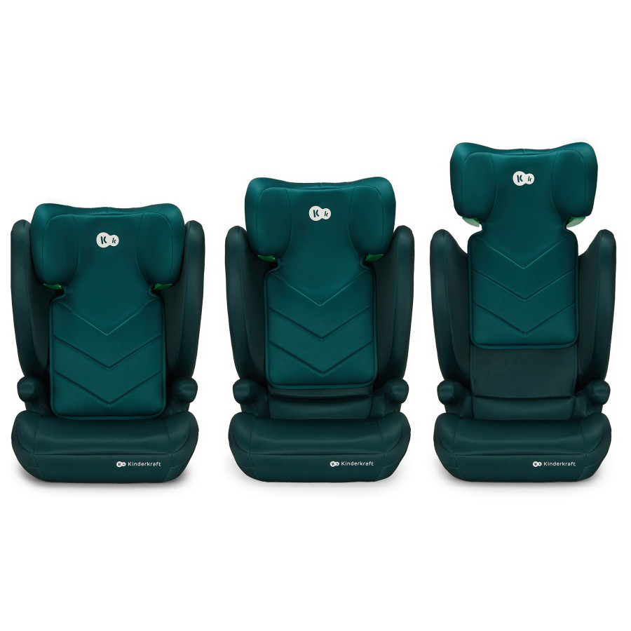 Kinderkraft I-Spark столче за кола 100-150cm Green