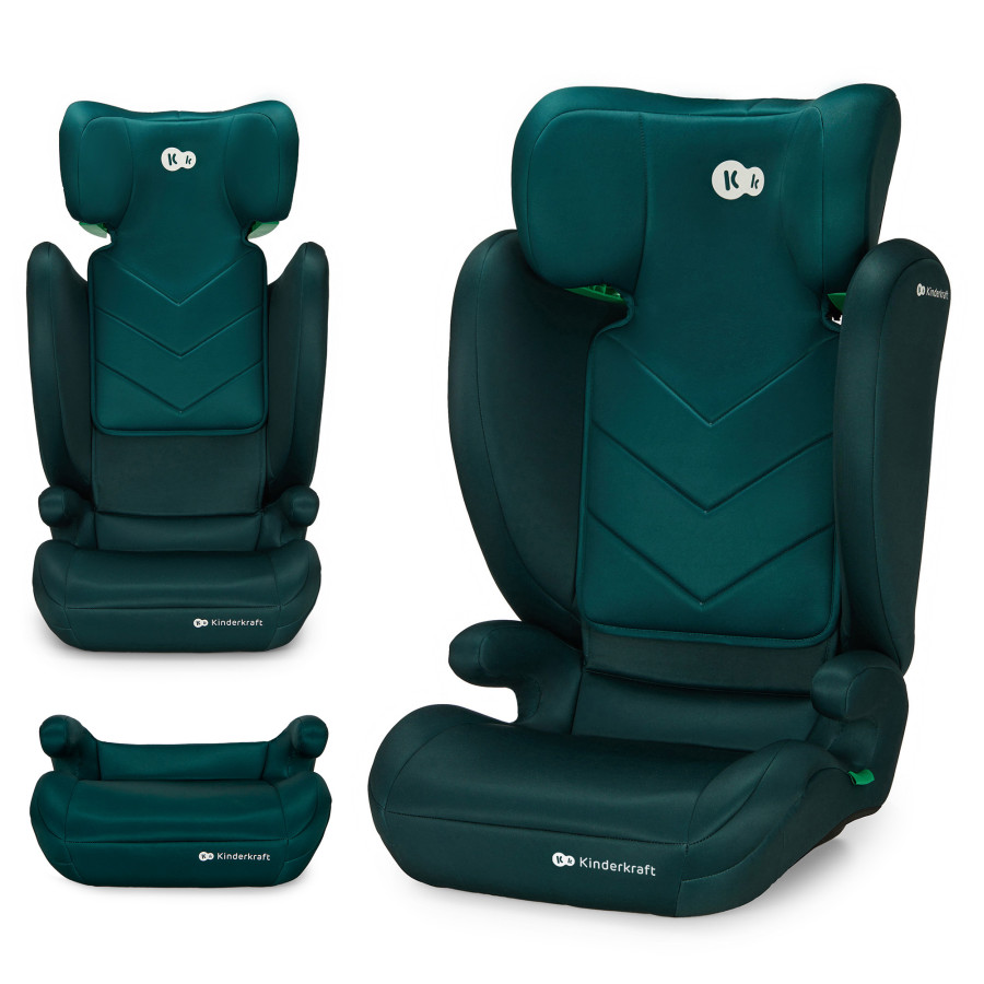 Kinderkraft I-Spark столче за кола 100-150cm Green