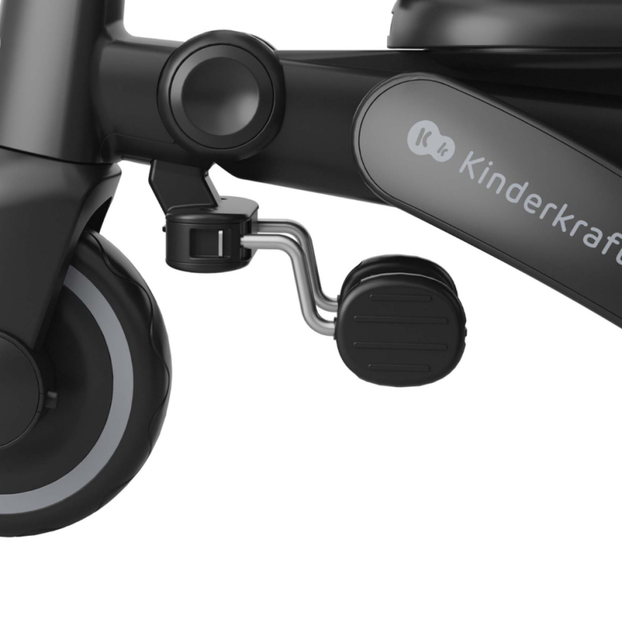 Сгъваема триколка Kinderkraft Jazz 3 сива