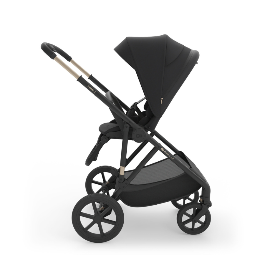 Бебешка количка 2в1 Kinderkraft Prime 3 Black