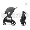 Бебешка количка с табла Kinderkraft Trig 3 Granite Grey