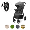 Бебешка количка с табла Kinderkraft Trig 3 Granite Grey