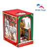Сглобяем модел Book Nook White Christmas
