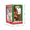 Сглобяем модел Book Nook White Christmas