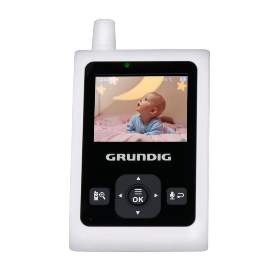 Grundig 33422 видео бебефон 2.4" дисплей
