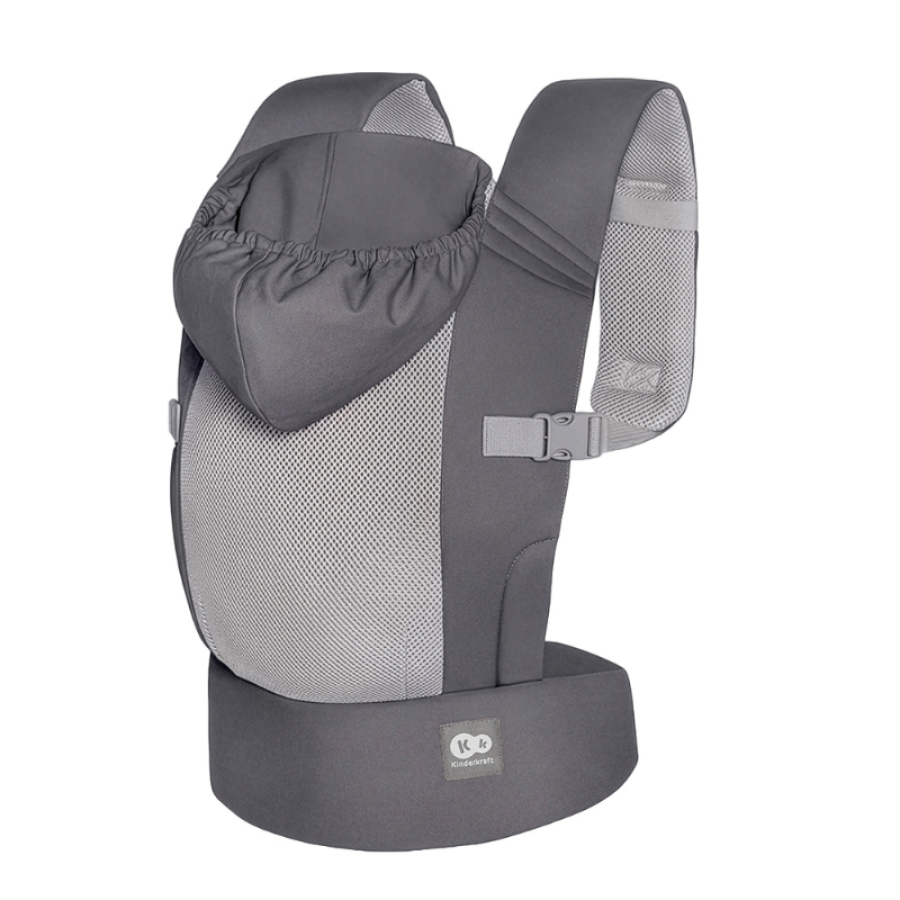 Ергономична раница Kinderkraft CarryBee Grey