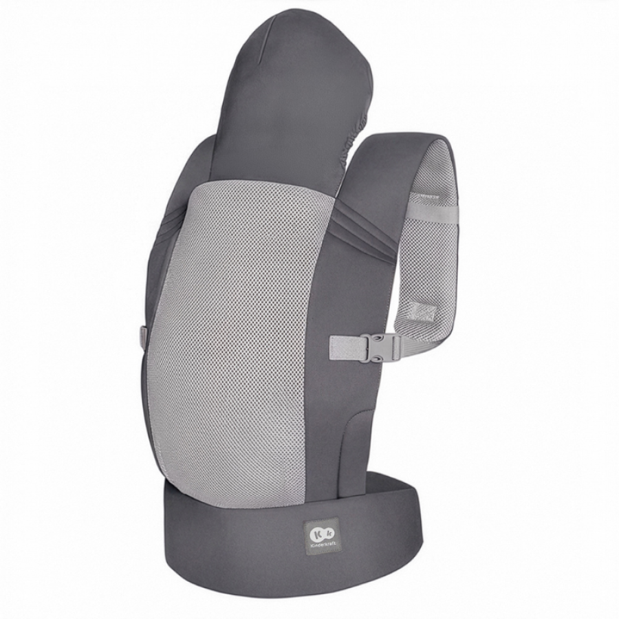 Ергономична раница Kinderkraft CarryBee Grey