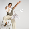 Ергономична раница Kinderkraft CarryBee Grey