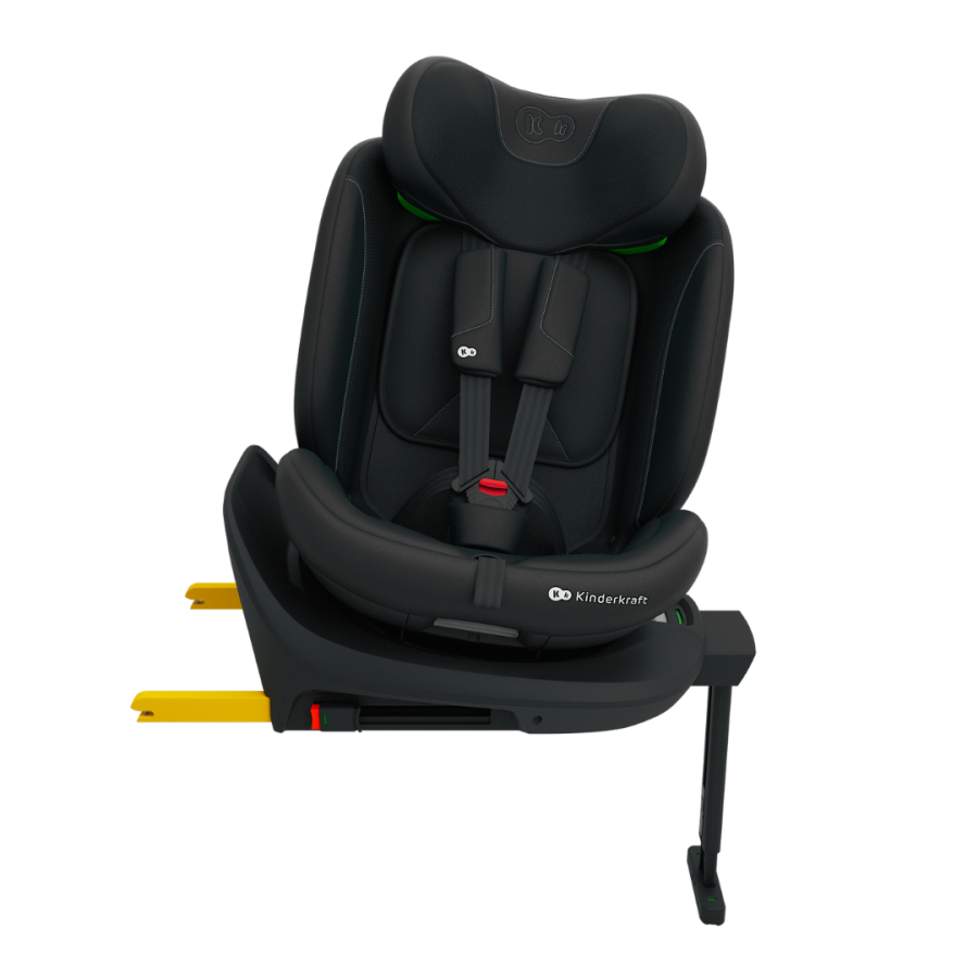 KinderKraft I-360 2 Plus столче за кола зелено