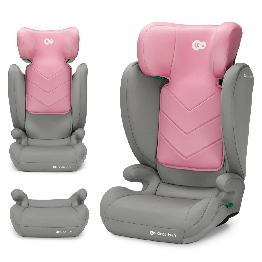 Kinderkraft I-Spark столче за кола 100-150cm Pink