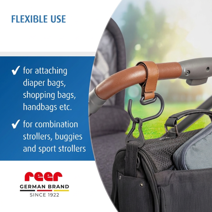 Reer 84321 CarryHook куки за бебешка количка