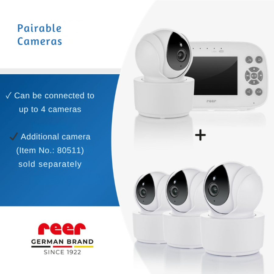 80510 Reer бебефон с камера XL Move