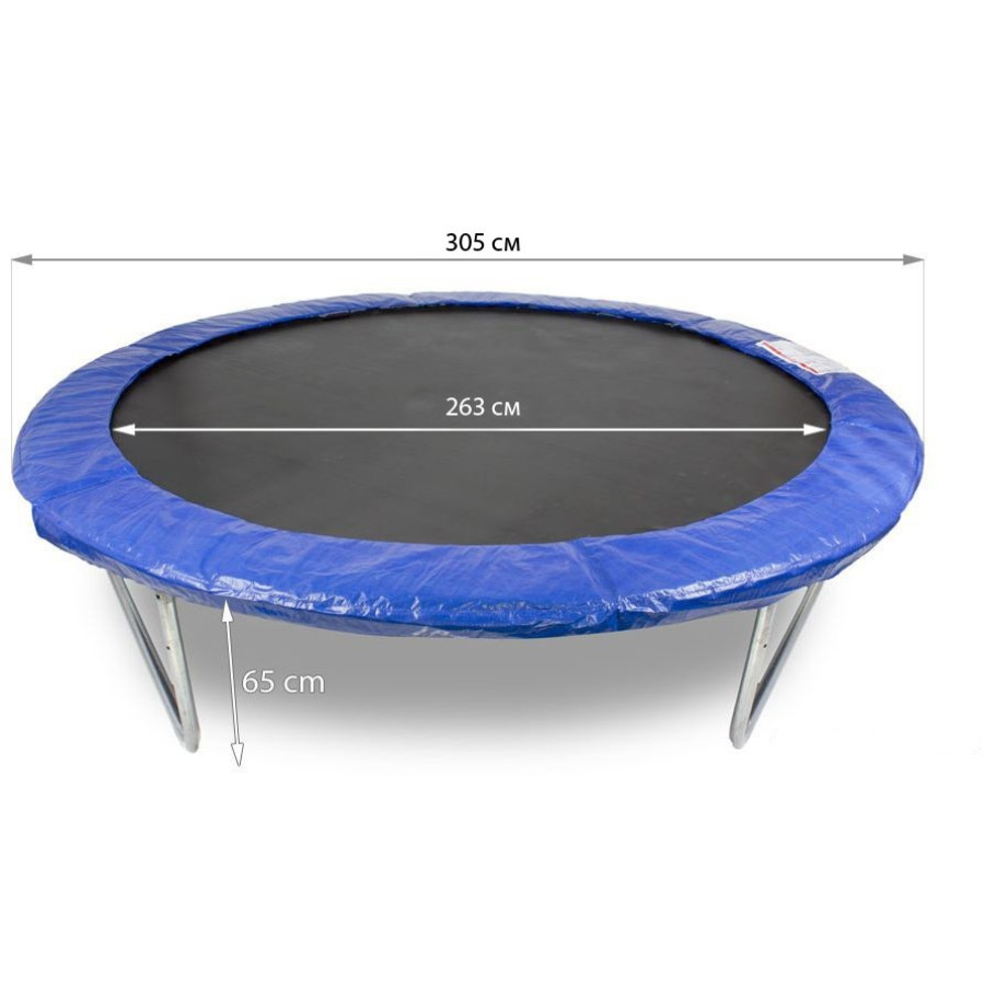 Buba детски батут с мрежа 10" 305 см