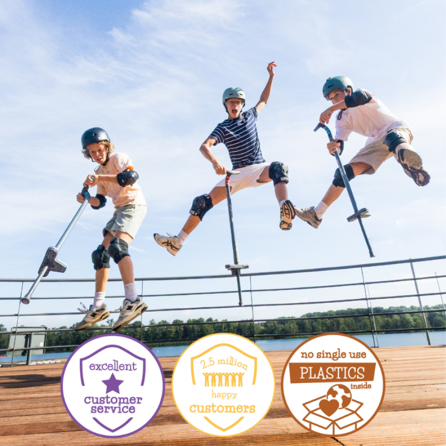 Chillafish Poogi CPPG03BLU teen пого стик Blue