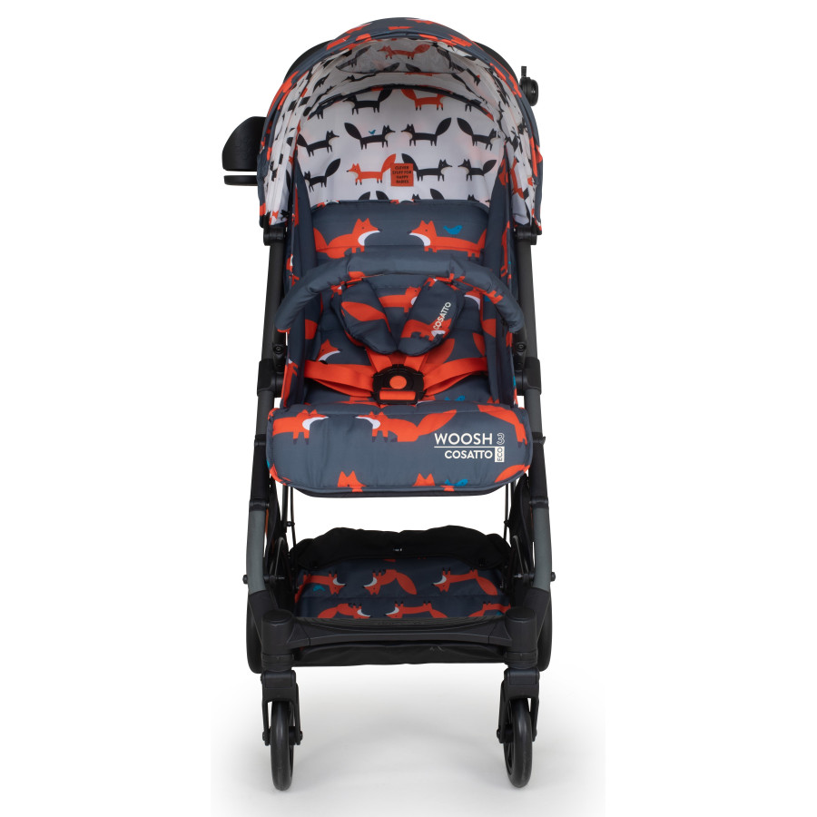 Cosatto CT5056 Woosh 3 Charcoal Mister Fox BB бебешка количка