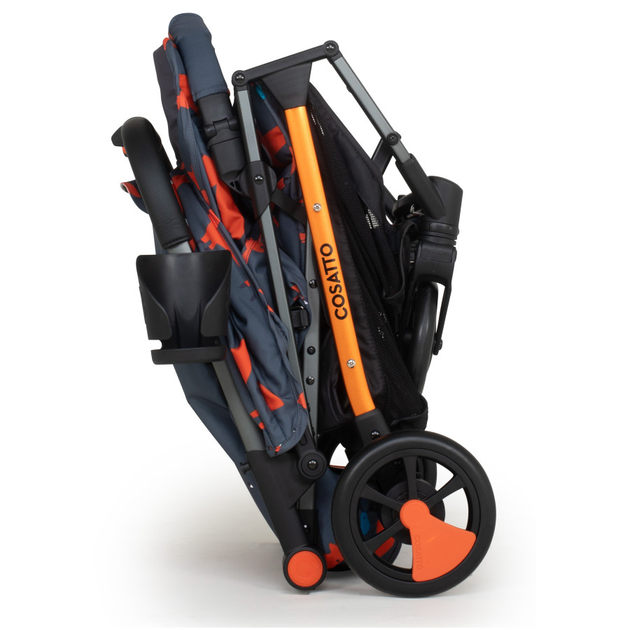 Cosatto CT5056 Woosh 3 Charcoal Mister Fox BB бебешка количка