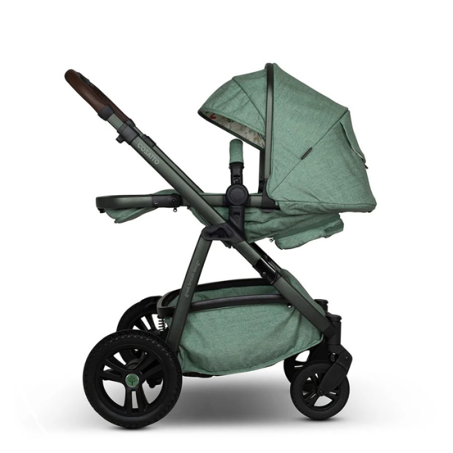 Бебешка количка Cosatto CT5625 Wow 3 Meadow плюс столче за кола CT6087 Acorn Recline и CT6005 база
