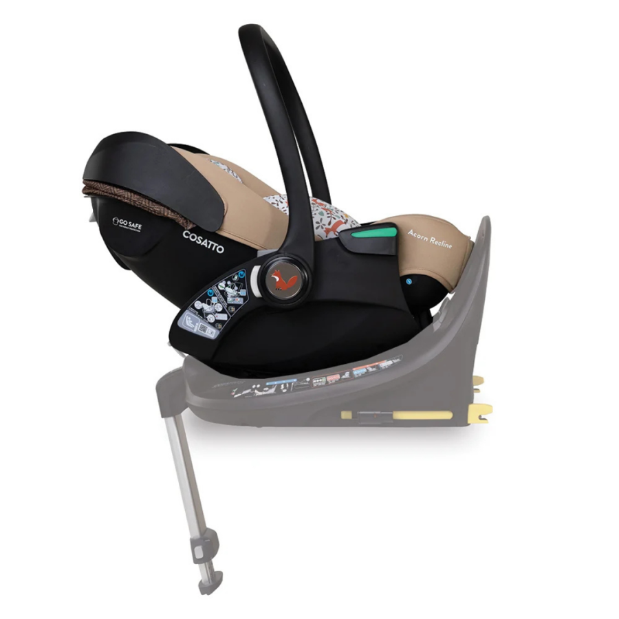 Столче за кола 0+Cosatto CT6086 Acorn Recline Foxford Hall плюс Isofix база CT6005
