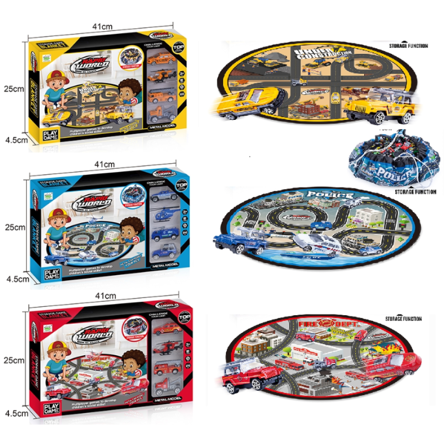 Gearbox подложка за игра с Полицейски колички