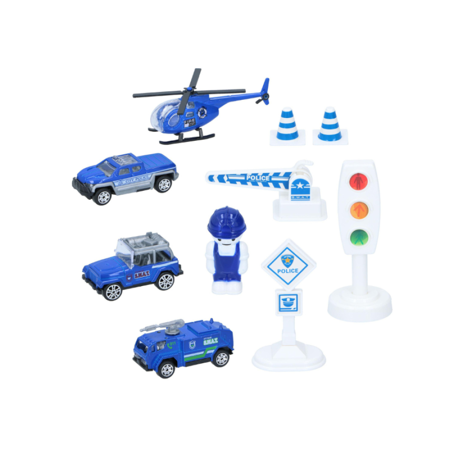 Gearbox подложка за игра с Полицейски колички