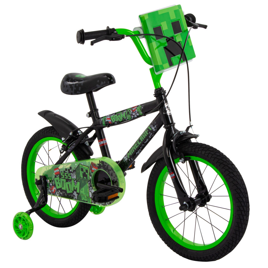 Huffy детски велосипед 16" Minecraaft черен