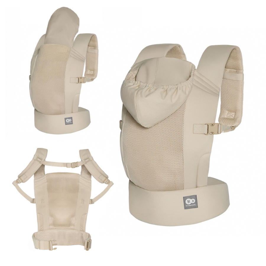Ергономична раница Kinderkraft CarryBee Beige