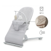 Бебешки шезлонг KinderKraft Mimi Light Grey