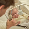 Бебешки шезлонг KinderKraft Mimi Light Grey