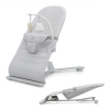 Бебешки шезлонг KinderKraft Mimi Light Grey